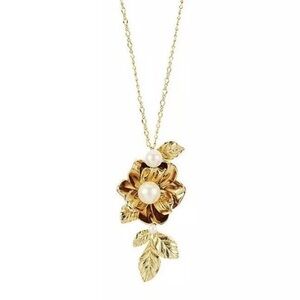 Kate Spade Lavish Blooms Necklace in Gold